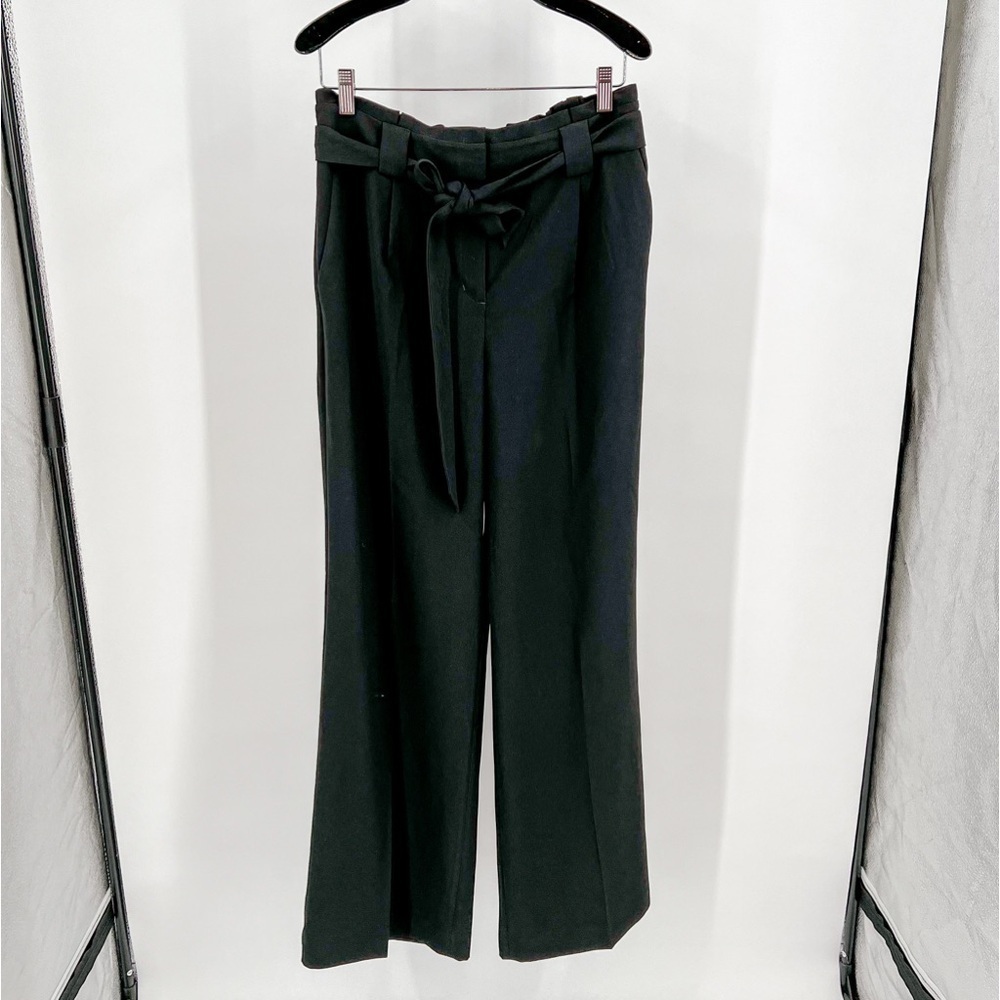 Express Wide Leg High Rise Black Pants
